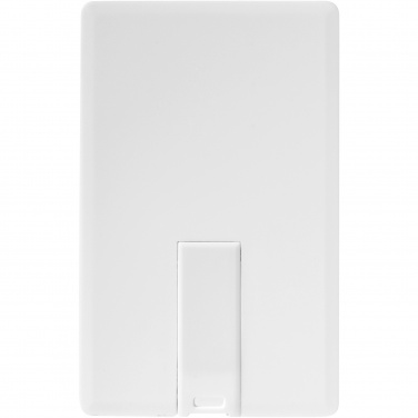 Logotrade promotional product picture of: Slim card-shaped 2GB USB flash drive